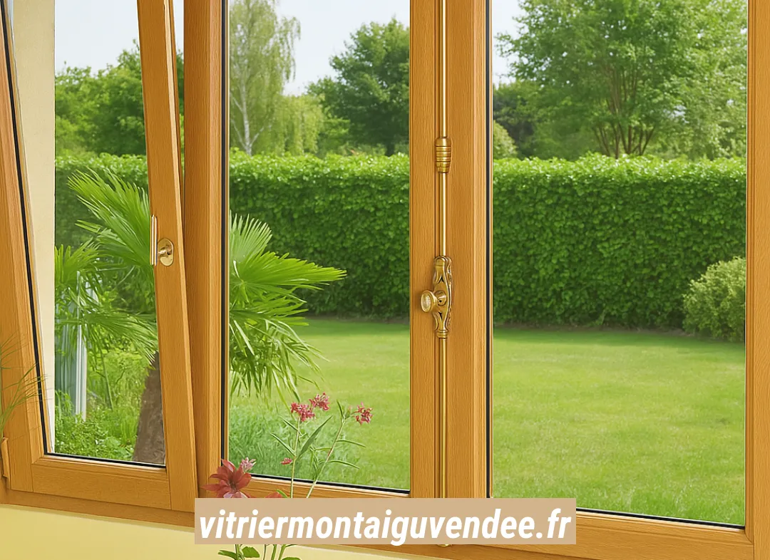 Installation de fenêtre en bois sur mesure Montaigu-Vendée